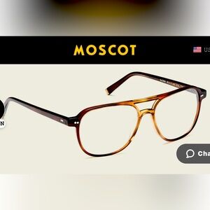 MOSCOT Tobacco Brown Unisex Aviator frames-Spirit-Bjorn